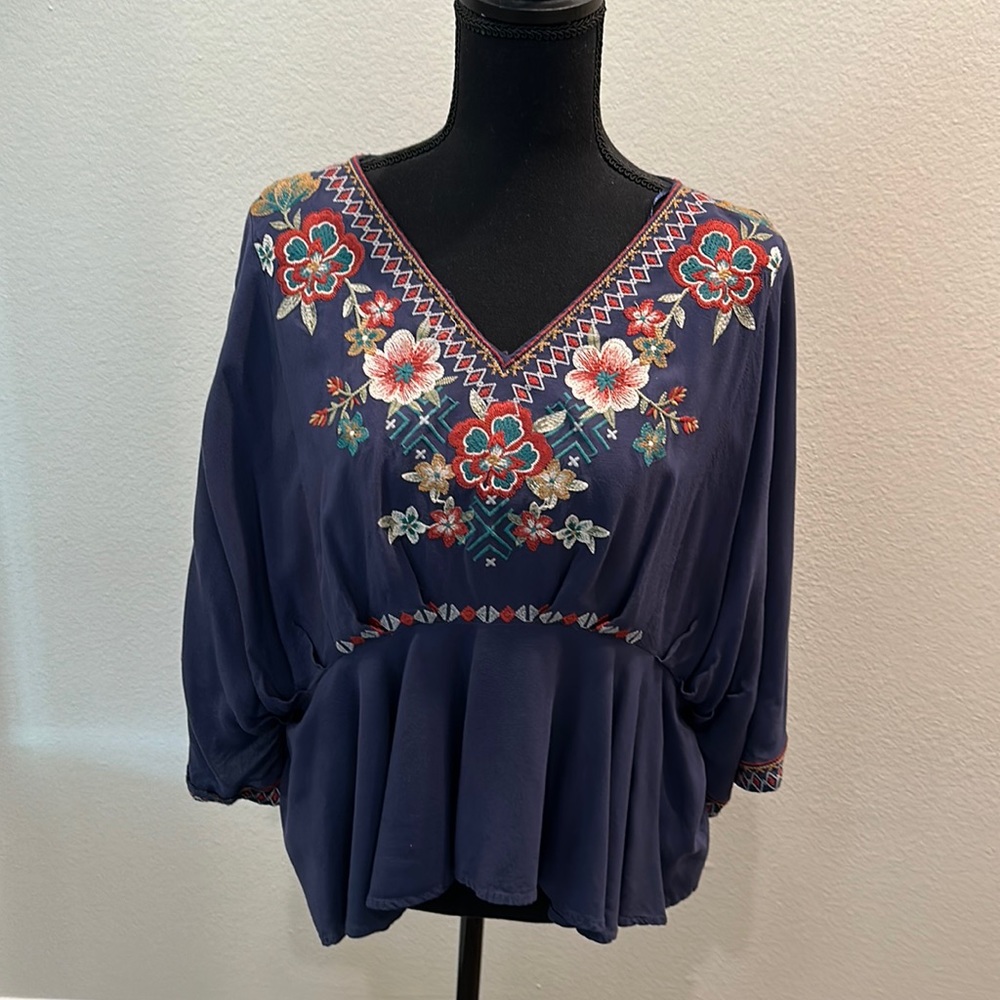 Savanna Jane Embroidered Blouse